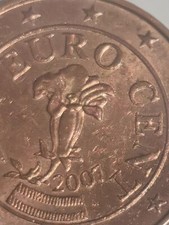 Moneta 1 Cent Austria Anno