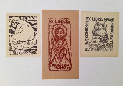 Lotto ex libris lorenzo - lotto,