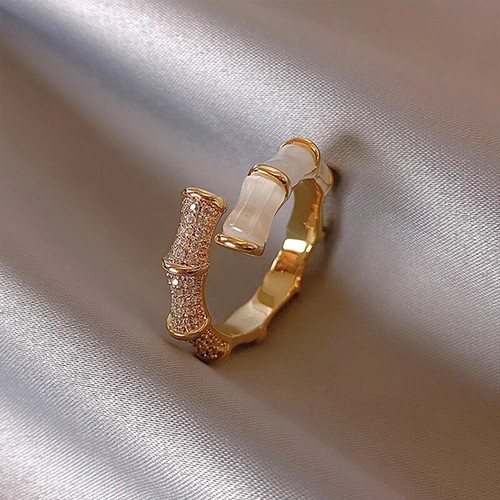 Anello donna bambù - donna,