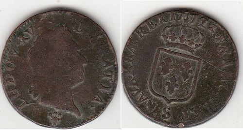 France monnaie sol - france, louis