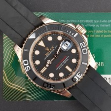 Rolex Yacht-Master 40  126655 40mm With Card Rolex Mint condition rose gold X123