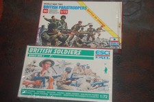 1/72 Esci Ertl OOP British Soldiers & Arnhem Paratroopers WWII Second World War