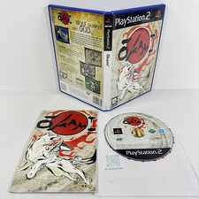 Videogioco Okami PS2 Sony Playstation 2 UK PAL Capcom completo di scatola con manuale