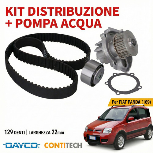 Kit cinghia distribuzione - distribuzione, +