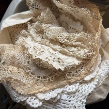 Vintage Lot of 73 Crochet Lace
