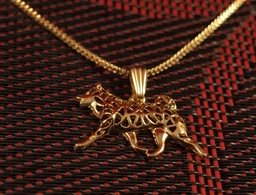 Collana con ciondolo - shiba, inu