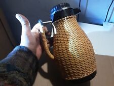 THERMOS VINTAGE  IMPAGLIATO IN OTTIMO STATO ALTEZZA 27,5