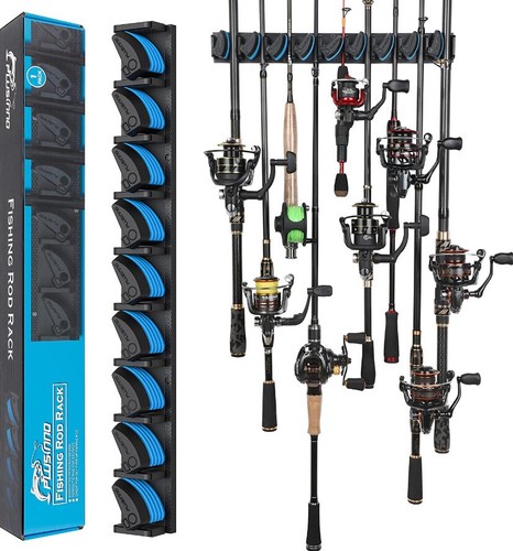Porta canne pesca verticale - canne,