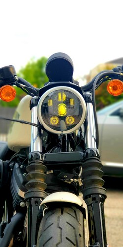 Motorcycle led headlight - motorcycle,
