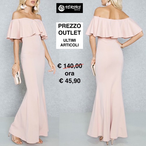 Vestito donna abito lungo - vestito,