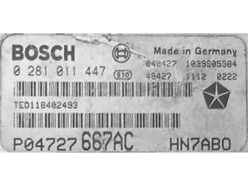 Centralina motore ecu chrysler - centralina,