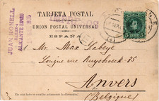 Cartolina Spagna 1905 da