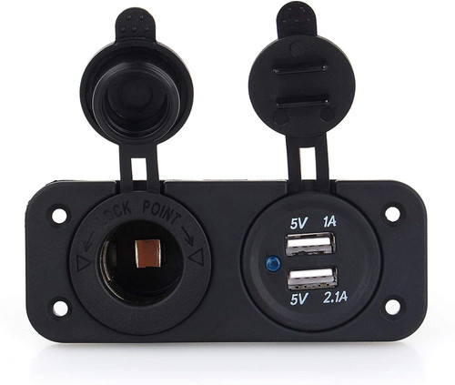Presa accendisigari - presa, usb