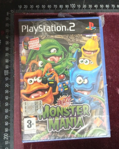 Gioco ps2 buzz buzzer monster - ps2,
