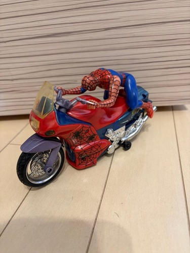 Spider man bike figure - spider-man,