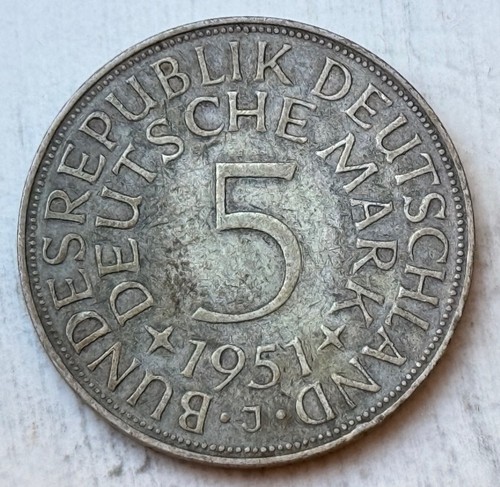 Marchi 1951 germania - j, rft