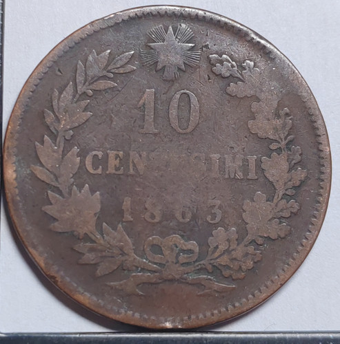 Centesimi 1863 - 10,