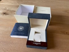 Custodia LONGINES - Blu - Legno e Pelle - Collezione Orologi