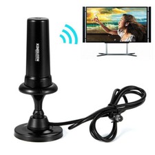 Antenna digitale terrestre portatile amplificata dvb-t 36dB auto camper casa