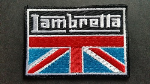 Lambretta union flag sew - lambretta, (c)
