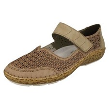 Scarpe Mary Jane In Pelle