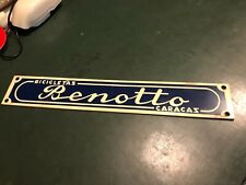 BENOTTO BICICLETAS CARACAS-TARGA TABELLA INSEGNA VINTAGE BICI BICICLETTE