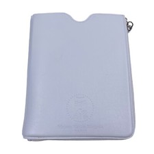 Maison Martin Margiela Borsa Per Documenti In Pelle Bianca Per Tablet