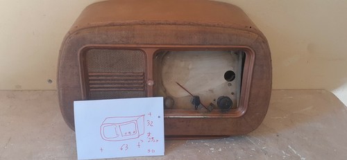 Radio valvole fagiolo - ,
