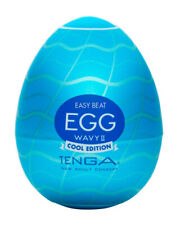 Tenga Egg Wavy Cool Edition Disposable Penis Massager for Men - Ovetto Monouso