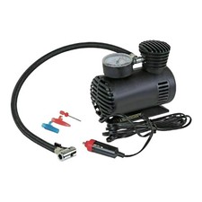 MINI COMPRESSORE ARIA PORTATILE PER AUTO 12V CON MANOMETRO GONFIATORE 300 PSI 20