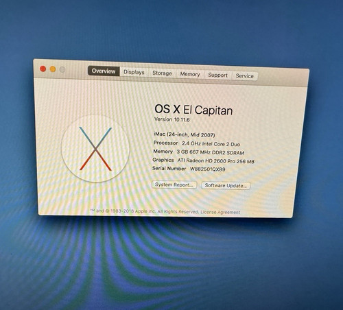 Apple imac all one - 24", 2007