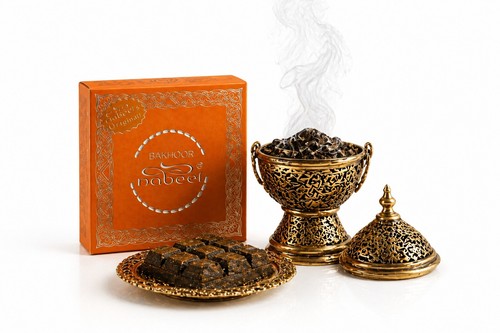 Nabeel bakhoor incenso - incenso, oudh