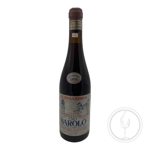 Vintage bottle alessandria - -,