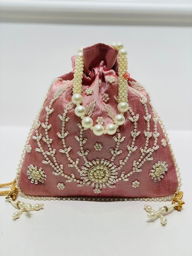 Borsa potli fatta mano - borsa, con