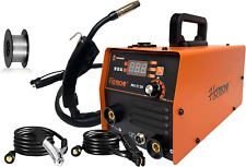 Saldatrice a Filo Continuo Saldatrice MIG No Gas 120A Display Digitale Portatile