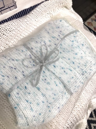 Coperta neonato lavorata - , a