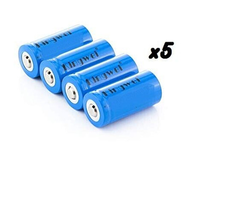 Batterie cr123a litio - x5,