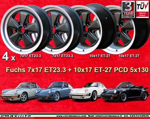 Set cerchi wheels porsche - set, 911