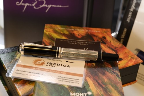 Pluma estilográfica montblanc - estilográfica,