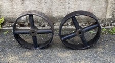 Pair vintage cast - of,