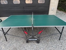 Green kettler ping pong table - green,