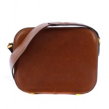 Borsa a tracolla Salvatore Ferragamo borsa in pelle marrone autentica