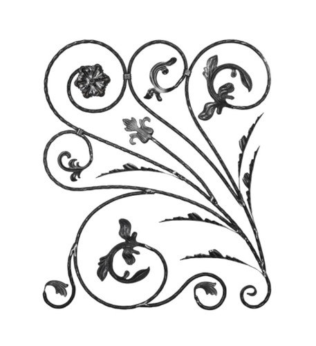 Ornamento ferro battuto - ornamento,