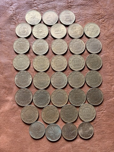 Monete italiane lire - monete,