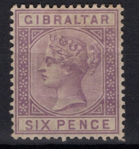 Gibilterra 1886 regina - gibilterra, 1886-87