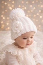 Cappello bambino lavorato a