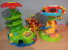 giochi infanzia x3 scivolo bruco itsmagical imaginarium+lampada e casetta fungo