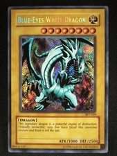 Yugioh Drago Bianco Occhi Blu