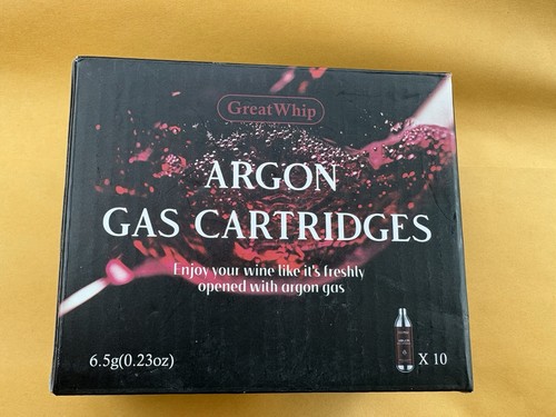 Capsule gas argon 10pcs per - capsule,