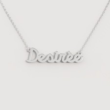 Collana NOME donna acciaio